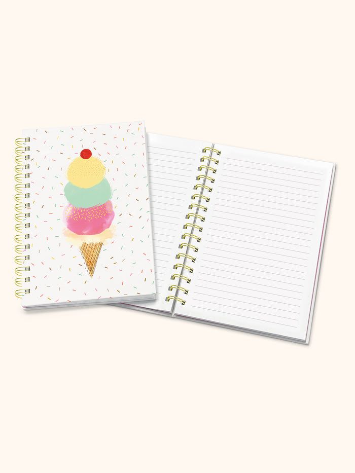 Stay Chill Medium Spiral Notebook