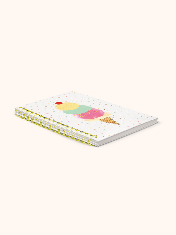 Stay Chill Medium Spiral Notebook