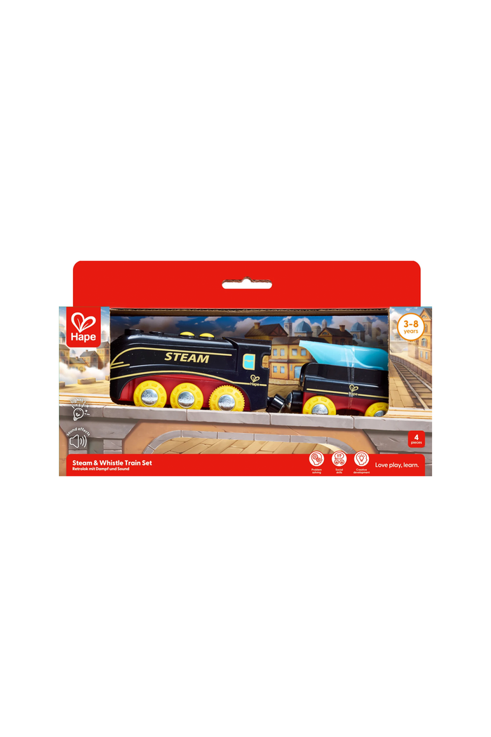 Steam & Whistle Train Set