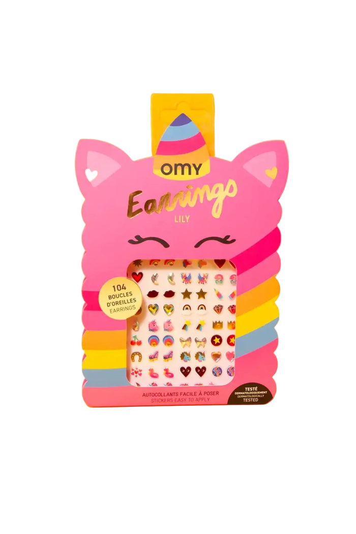 Sticker Earrings (Unicorn)