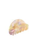 Pearlescent claw clip on white background