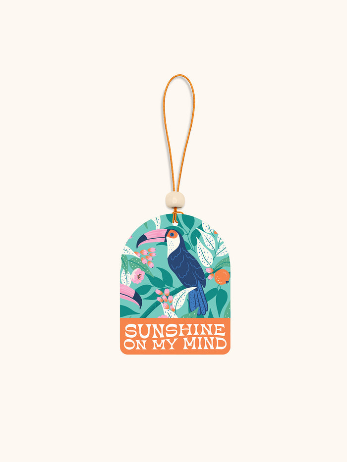 Sunshine on My Mind Car Air Freshener