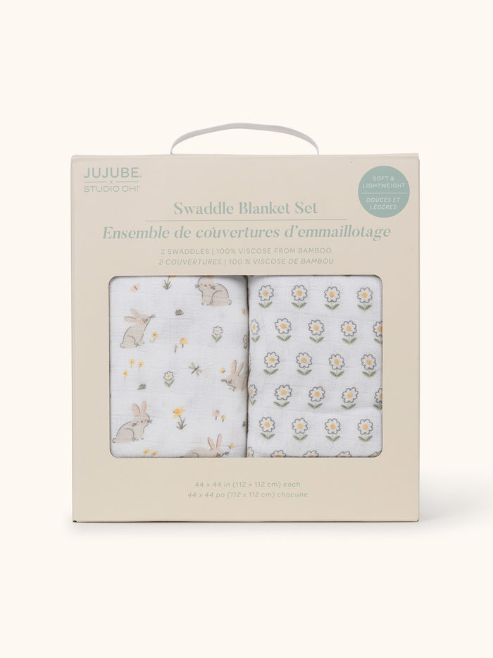Swaddle Blanket Set - Bunny Hollow