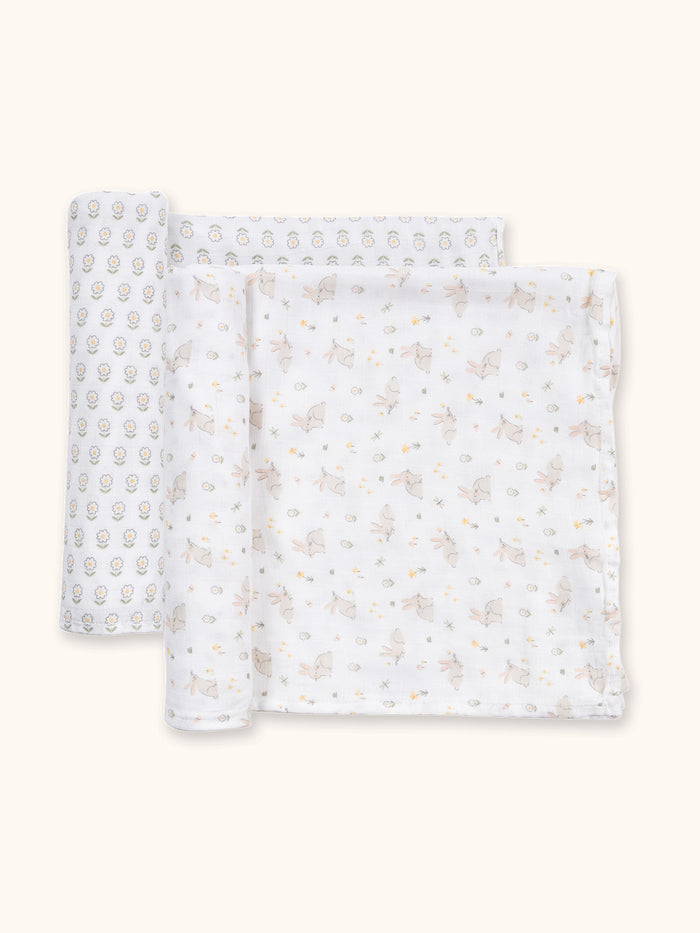Swaddle Blanket Set - Bunny Hollow