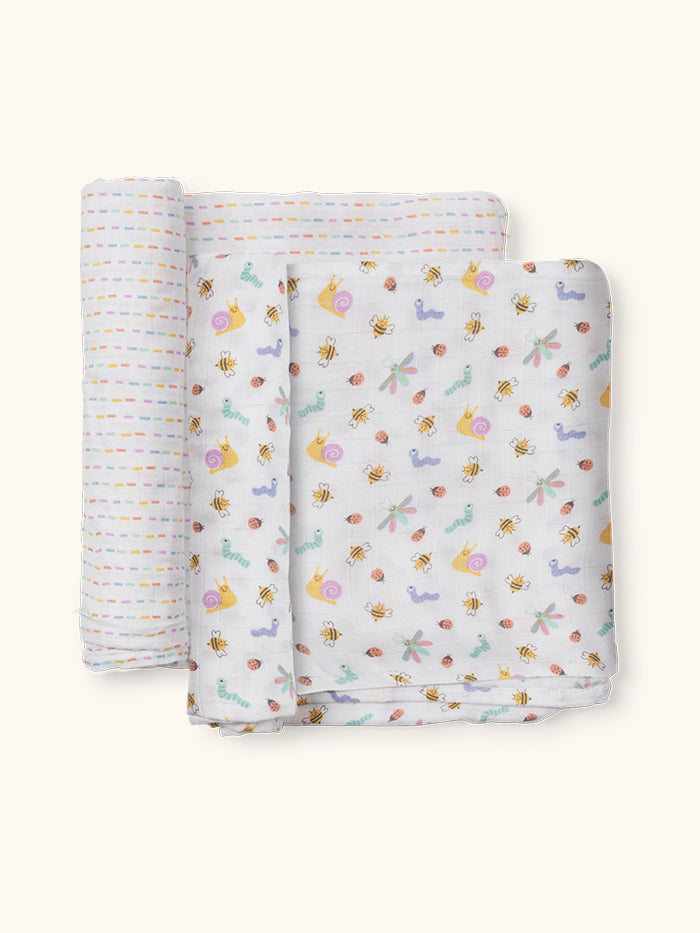 Swaddle Blanket Set - Love Bug