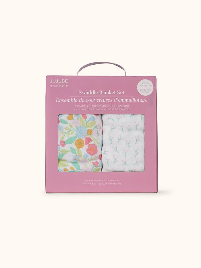 Swaddle Blanket Set - Sweet Daisy