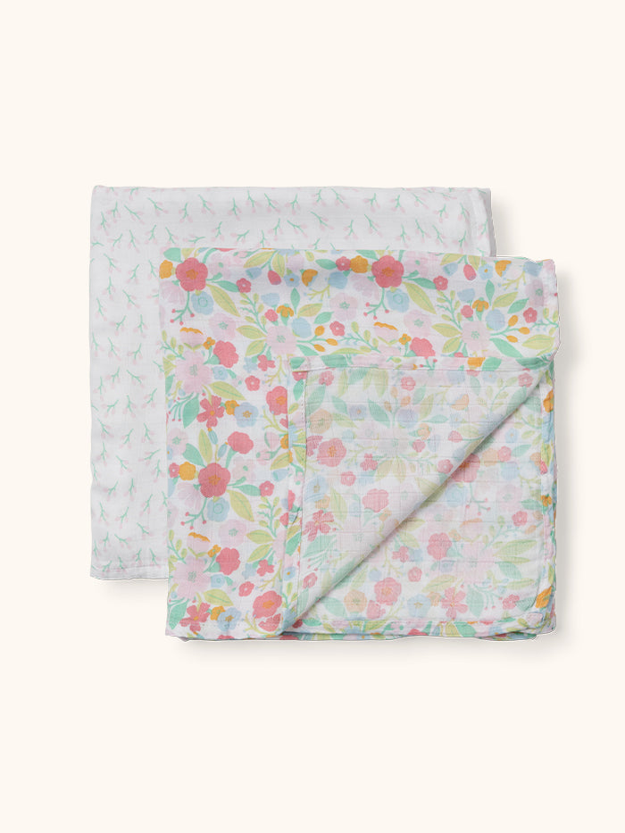 Swaddle Blanket Set - Sweet Daisy
