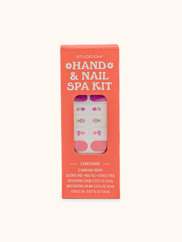 Sweet Blooms Hand & Nail Spa Kit