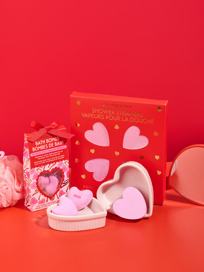 Sweet Candy Hearts Bath Bombs