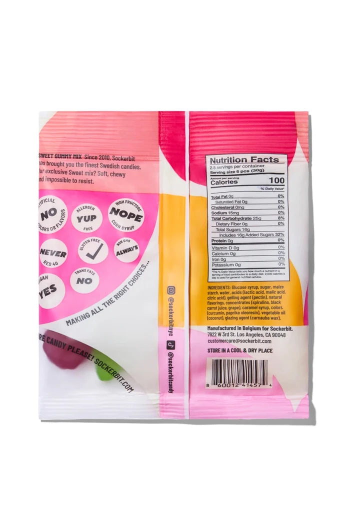 Sweet Mix Swedish Candy Bag (2.8 oz.)