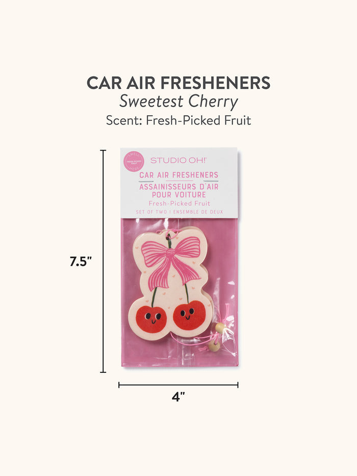Sweetest Cherry Car Air Freshener