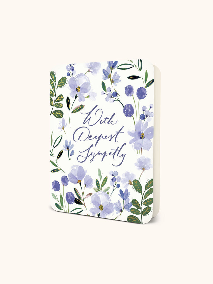 Tender Blooms Deluxe Greeting Card