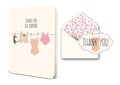 Thanks Deluxe Greeting Card