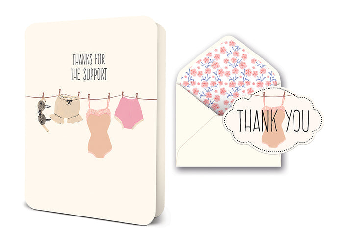 Thanks Deluxe Greeting Card