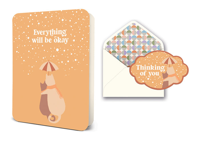 Thinking of You, Friend Deluxe Greeting Card