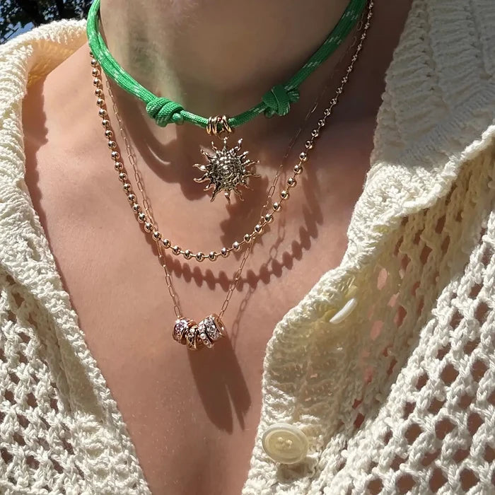 Tommy Cord Necklace (Jade)