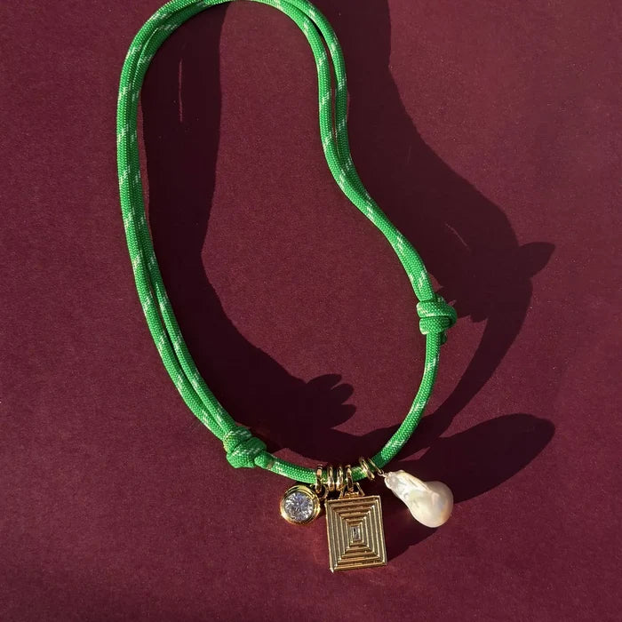 Tommy Cord Necklace (Jade)