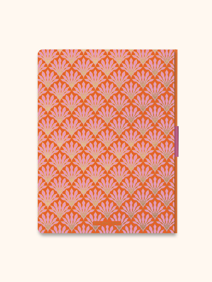 Tropical Blooms Casey Notebook with Phone Loop