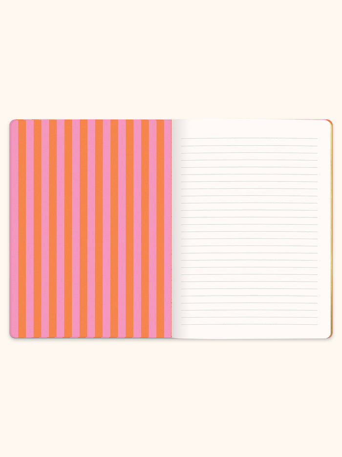 Tropical Blooms Casey Notebook with Phone Loop
