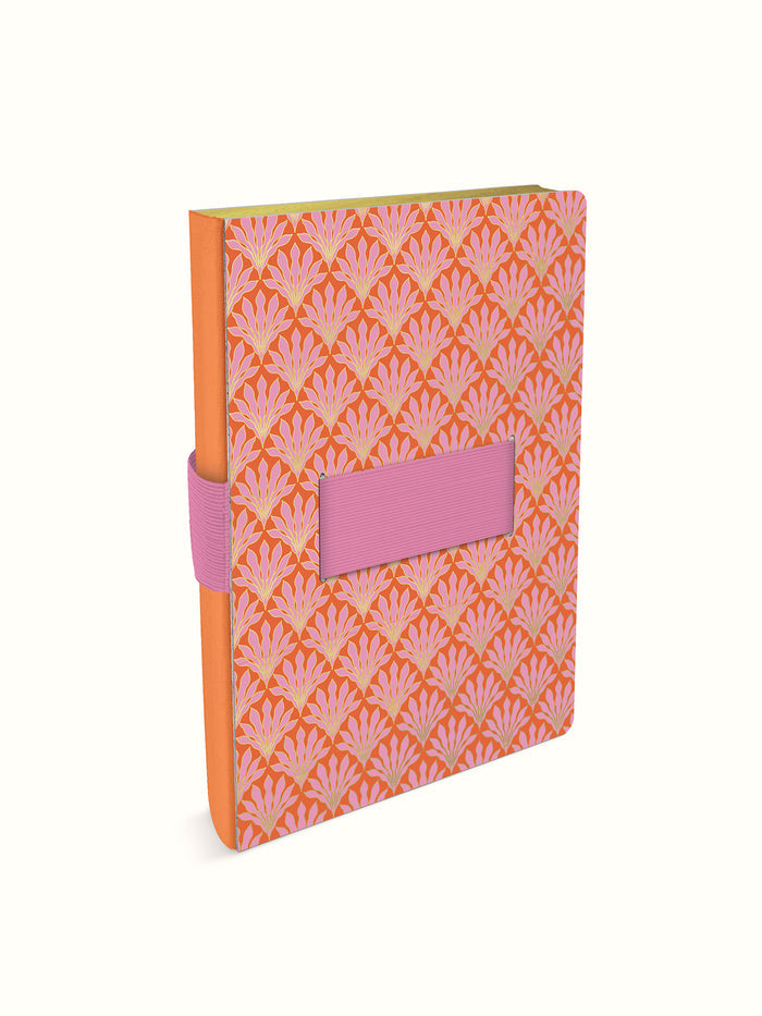 Tropical Blooms Casey Notebook with Phone Loop