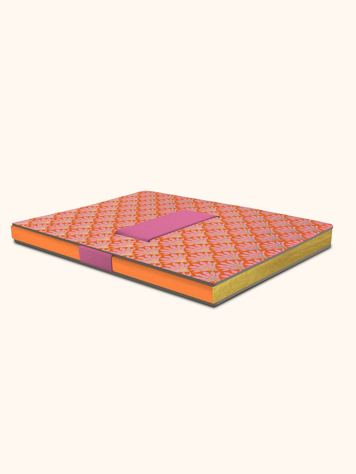 Tropical Blooms Casey Notebook with Phone Loop