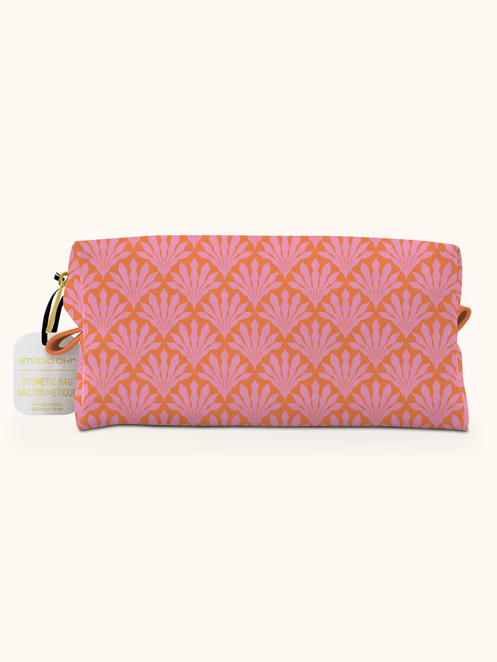 Tropical Blooms Cosmetic Loaf Pouch