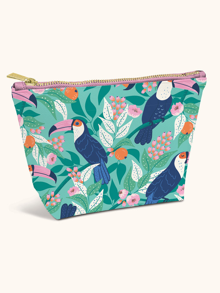 Tropical Paradise Clutch Cosmetic Pouch