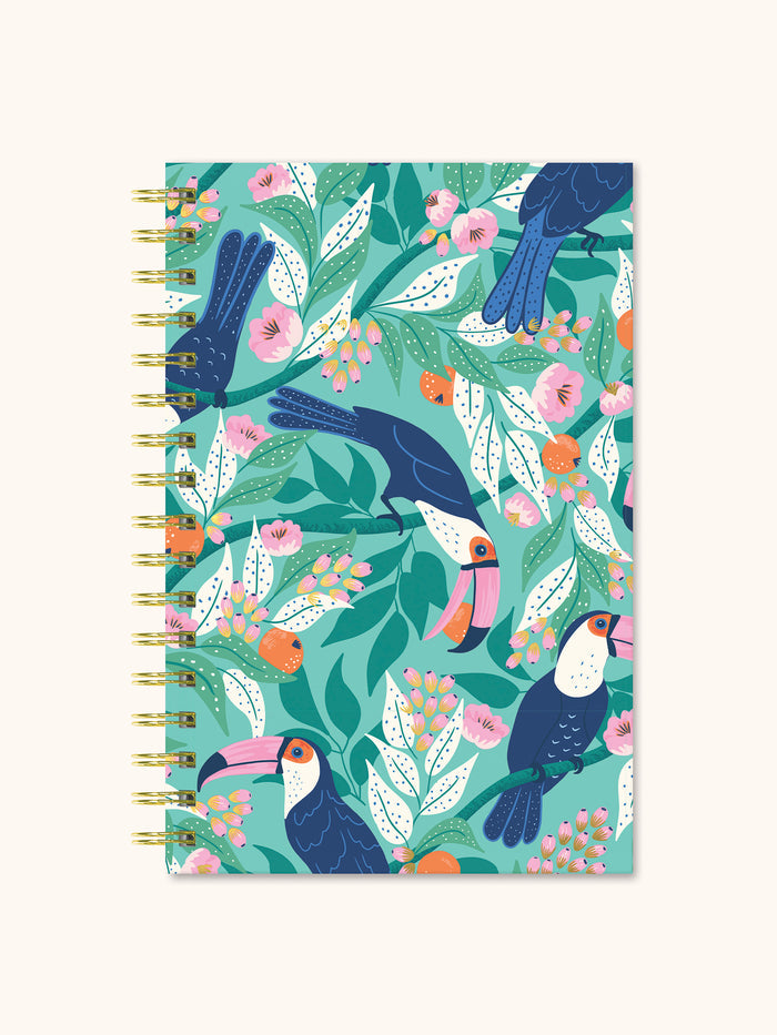Tropical Paradise Medium Spiral Notebook