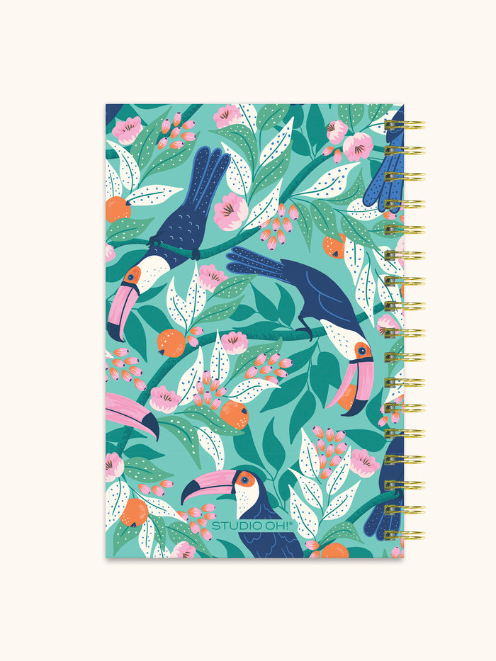 Tropical Paradise Medium Spiral Notebook