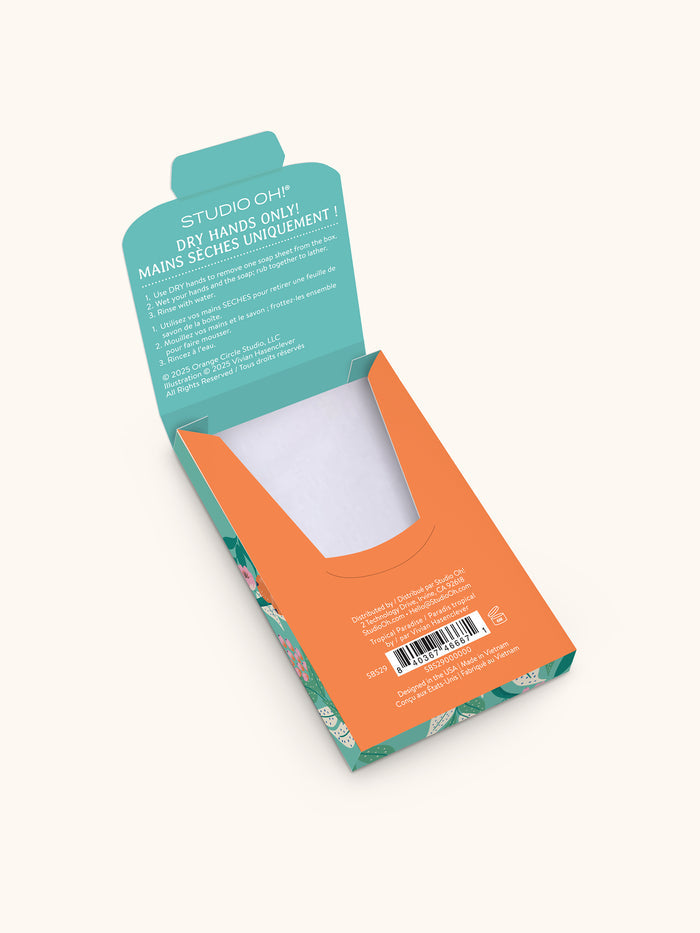 Tropical Paradise Single-Use Soap Sheets