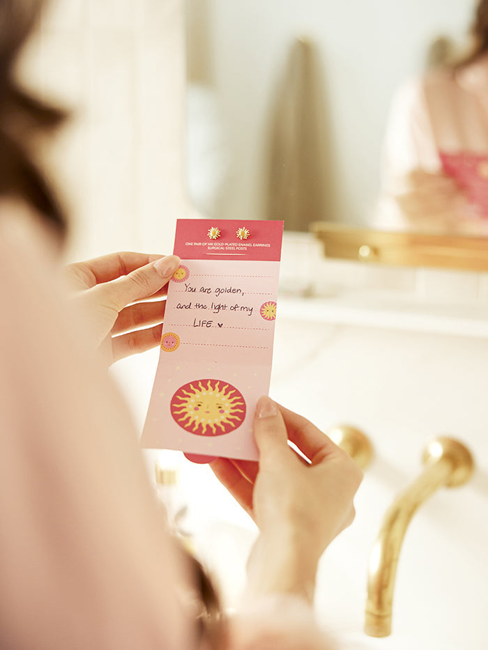 U R Golden Good Day Earrings
