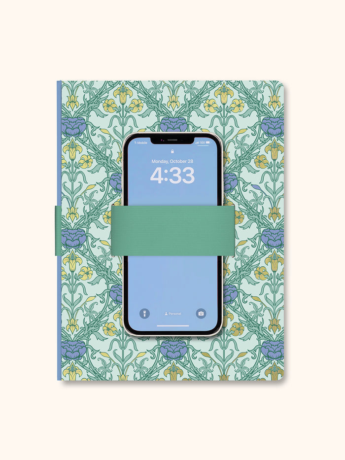 Victoriana Casey Notebook with Phone Loop