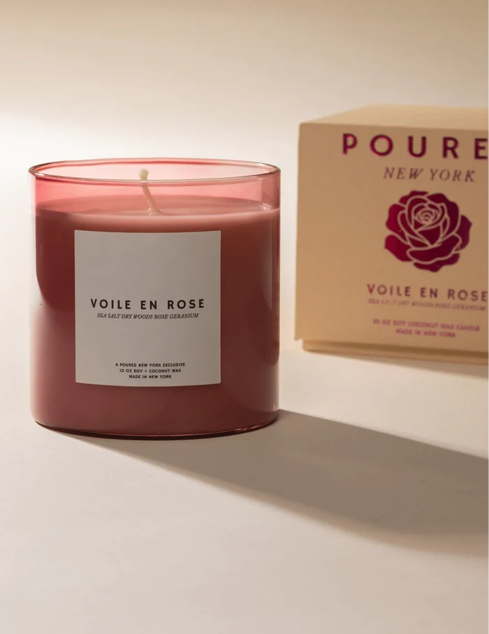 Voile En Rose Candle