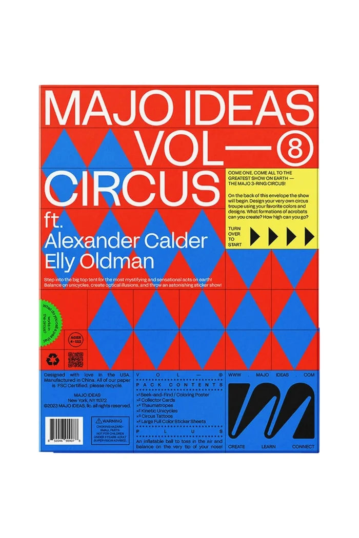 Book cover with geometric design and text on a white background