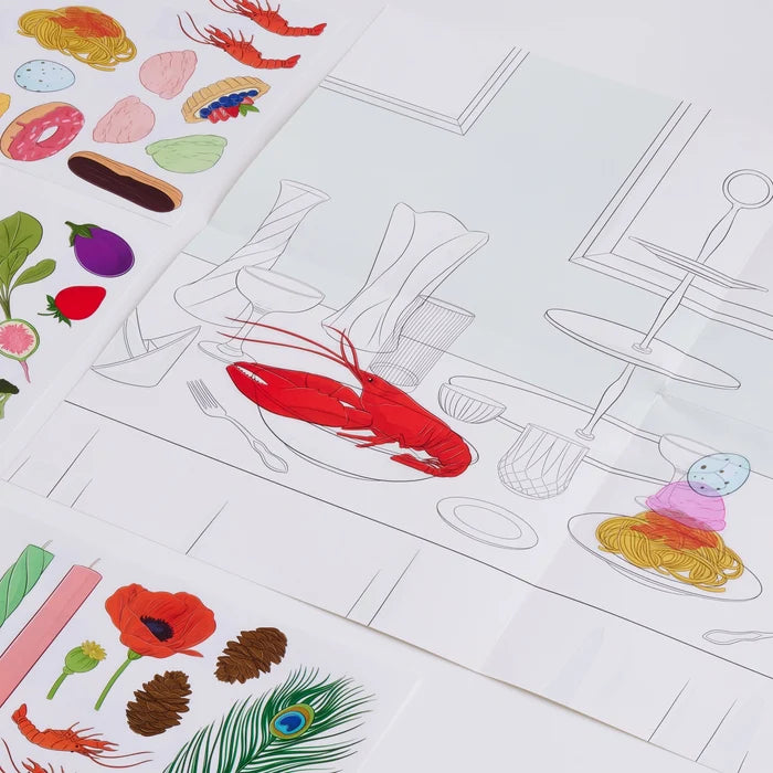 Vol ④ — Feast Sticker Based Art Pack