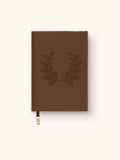 Warm Brown Oak Leaves Olivia Journal