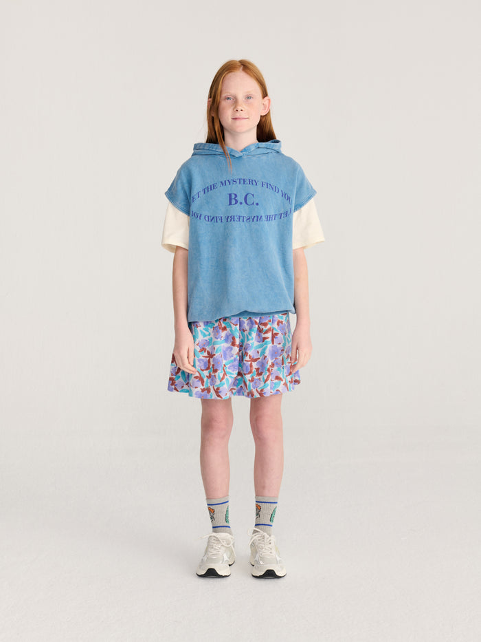 Watercolor Fleece Skirt
