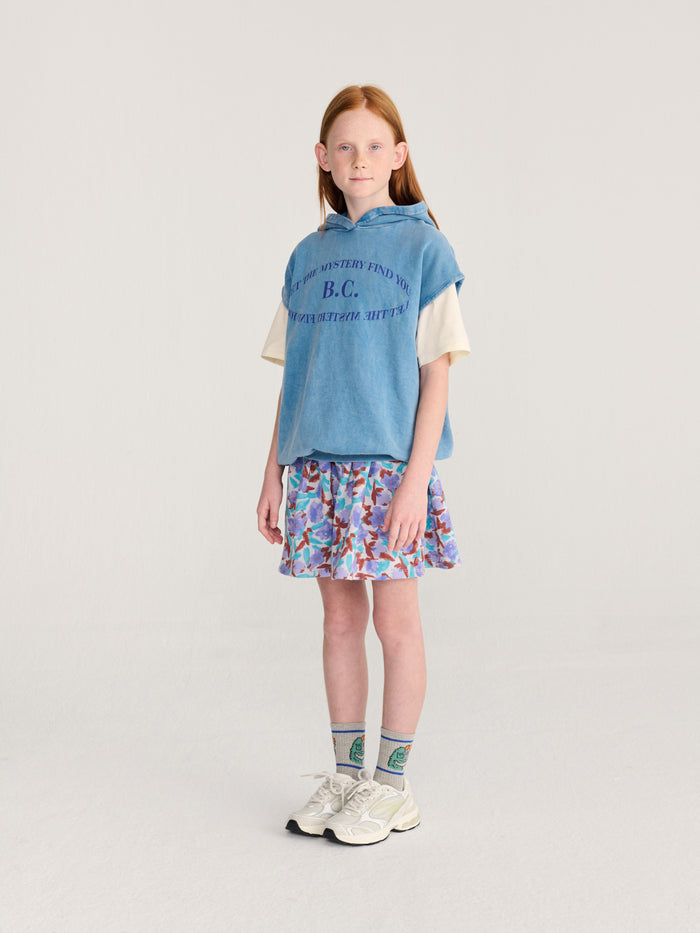 Watercolor Fleece Skirt