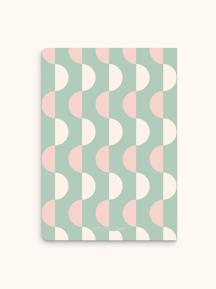 Wave Break Keri A5 Notebook