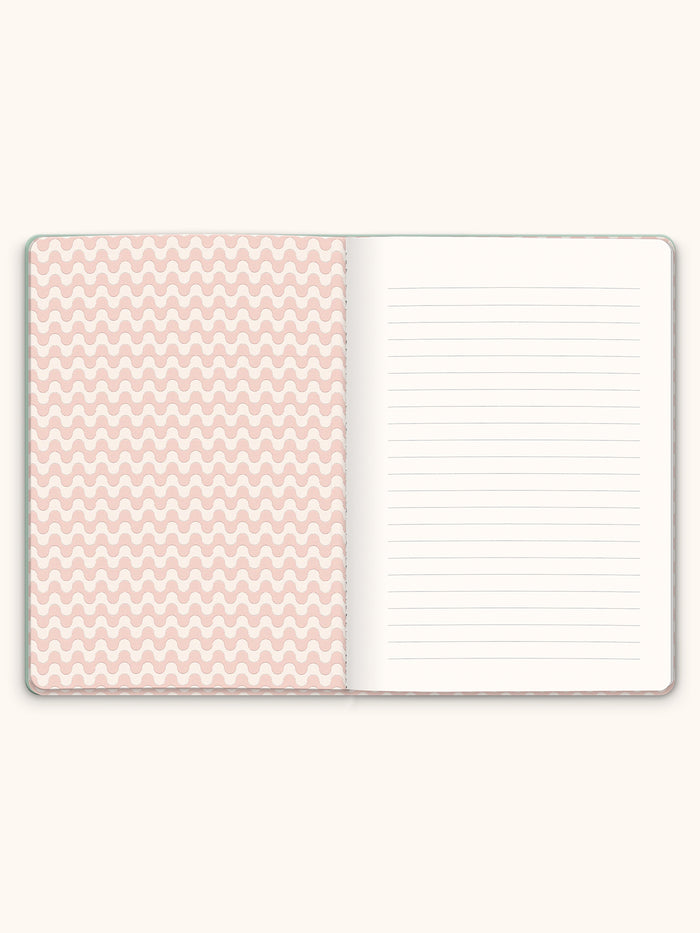 Wave Break Keri A5 Notebook