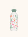 Wild Realm Glass Water Bottle with Straw