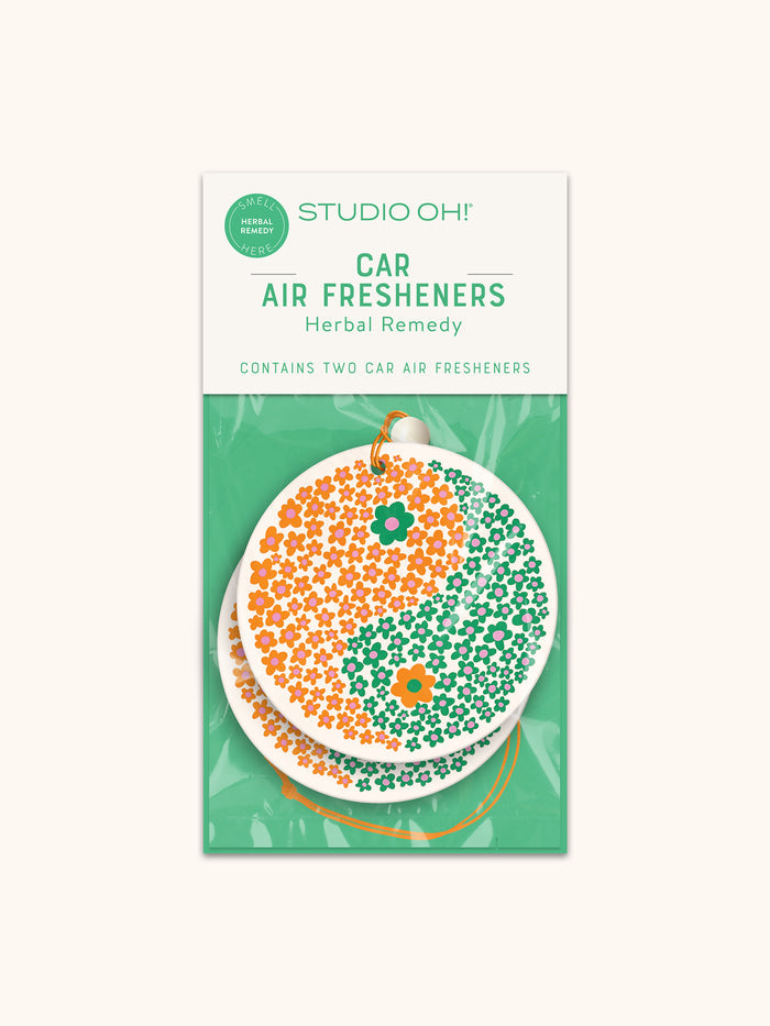 Yin-Yang Blossoms Car Air Freshener