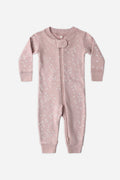 Zip Long Sleeve Sleeper (Daisy Mauve)