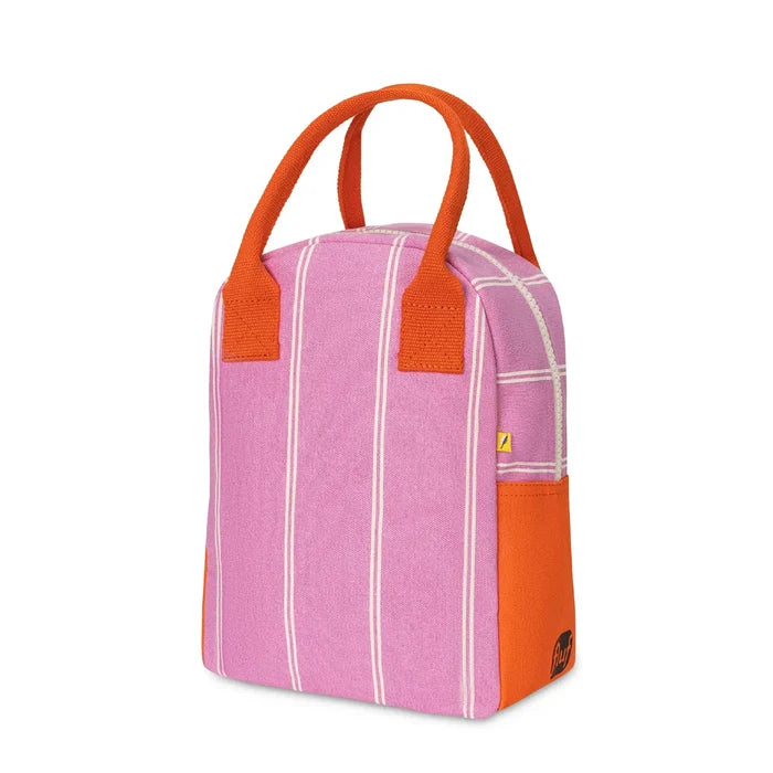 Zipper Lunch Bag (Shirt Stripe)